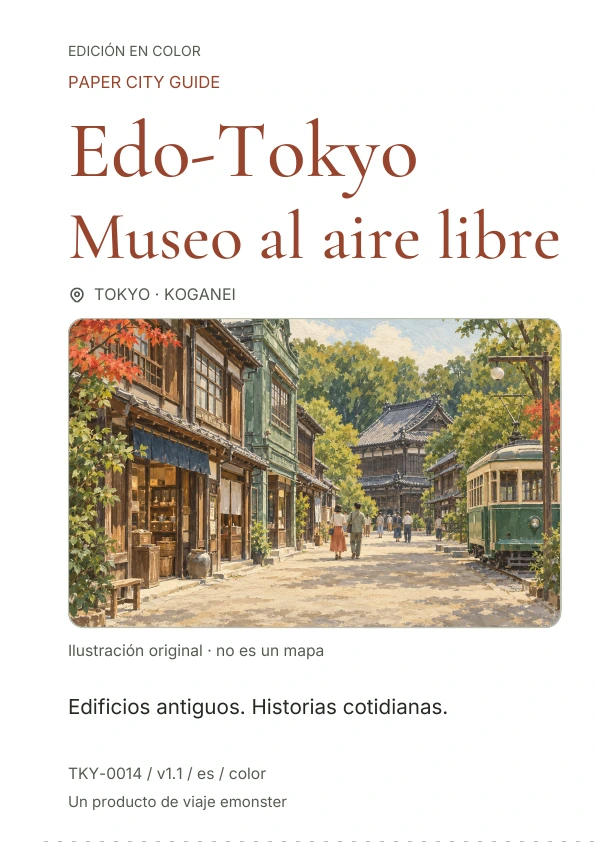 Museo de Arquitectura al Aire Libre Edo-Tokyo · Vista previa de la portada