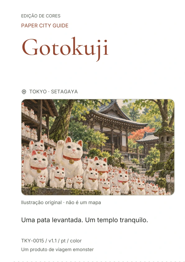 Gotokuji · Prévia da capa