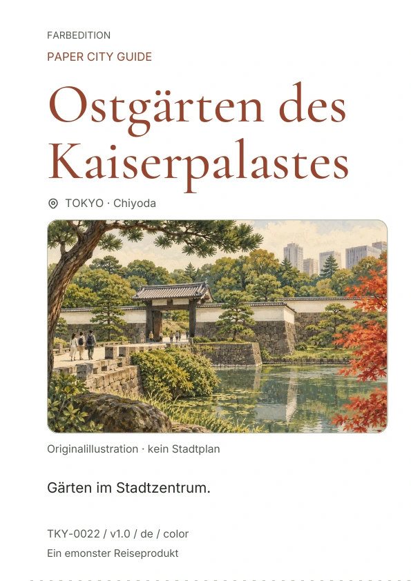 Ostgärten des Kaiserpalastes · Cover-Vorschau