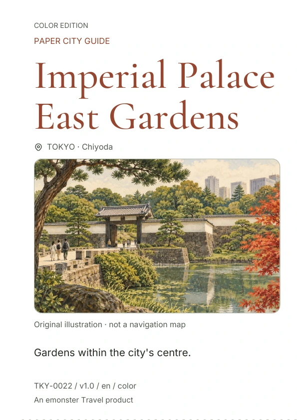 Imperial Palace East Gardens · Cover preview