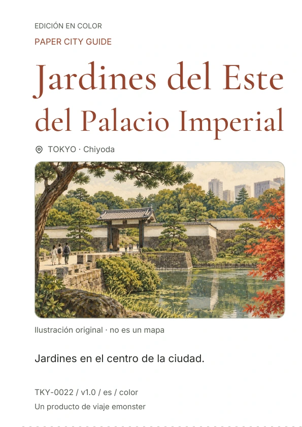Jardines del Este del Palacio Imperial · Vista previa de la portada