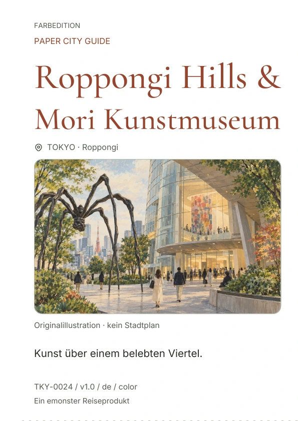Roppongi Hills & Mori Kunstmuseum · Cover-Vorschau