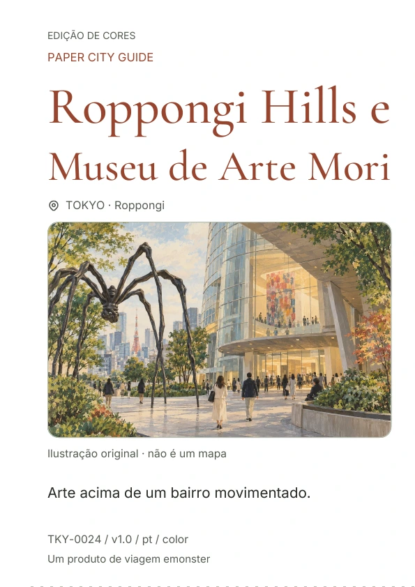 Roppongi Hills e Museu de Arte Mori · Prévia da capa