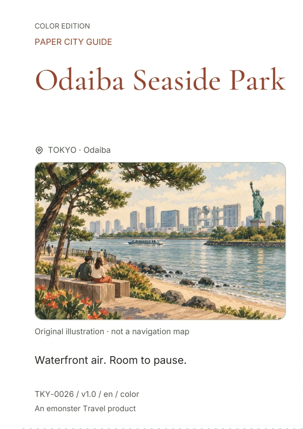 Odaiba Seaside Park · Cover preview