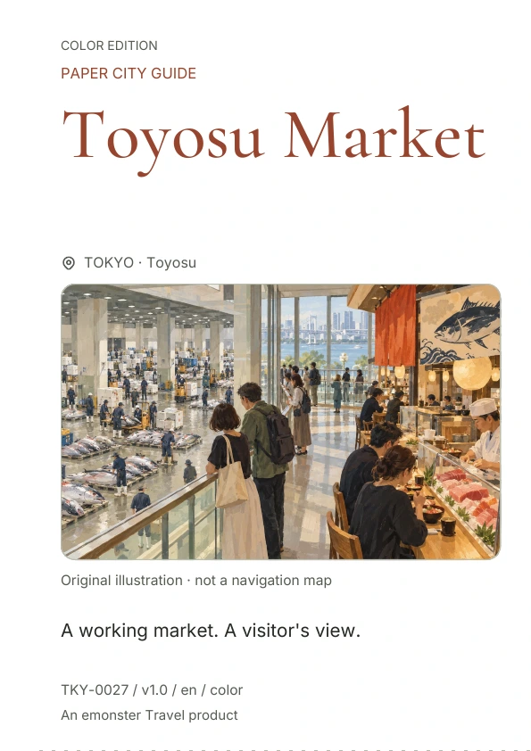 Toyosu Market · Cover preview