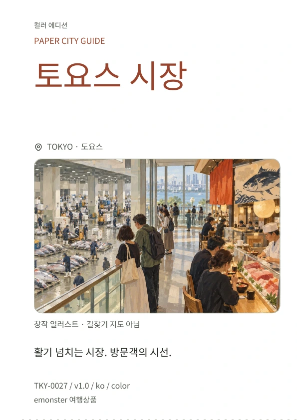 토요스 시장 · 표지 미리보기