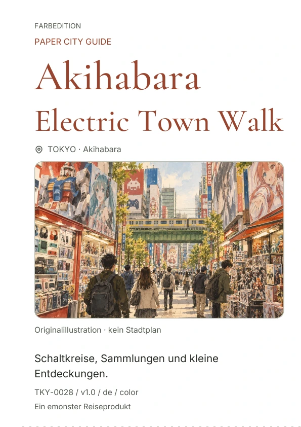 Akihabara Electric Town Walk · Cover-Vorschau