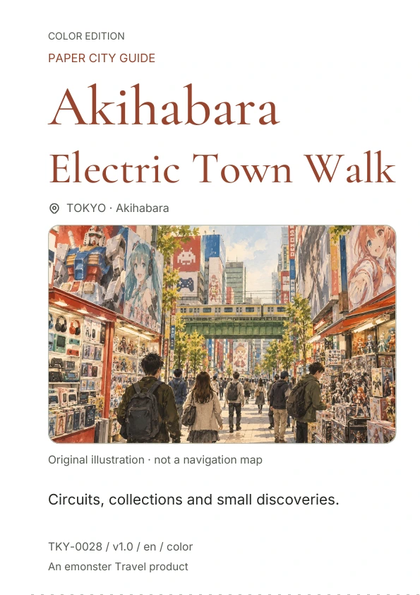 Akihabara Electric Town Walk · Cover preview