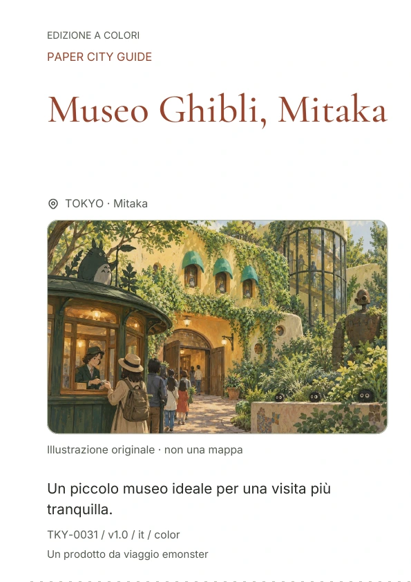 Museo Ghibli, Mitaka · Anteprima della copertina