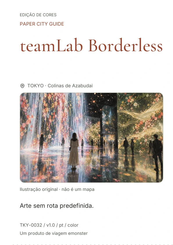 teamLab Borderless · Prévia da capa