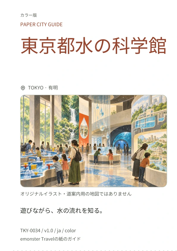 東京都水の科学館 · 表紙のプレビュー