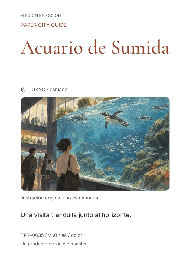 Acuario de Sumida · Vista previa de la portada