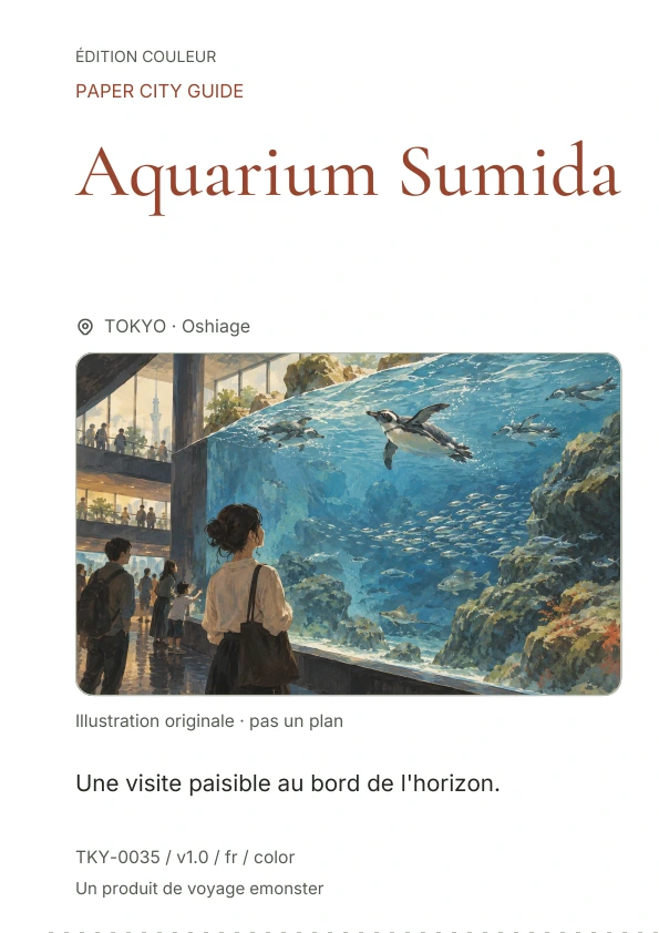 Aquarium Sumida · Aperçu de la couverture