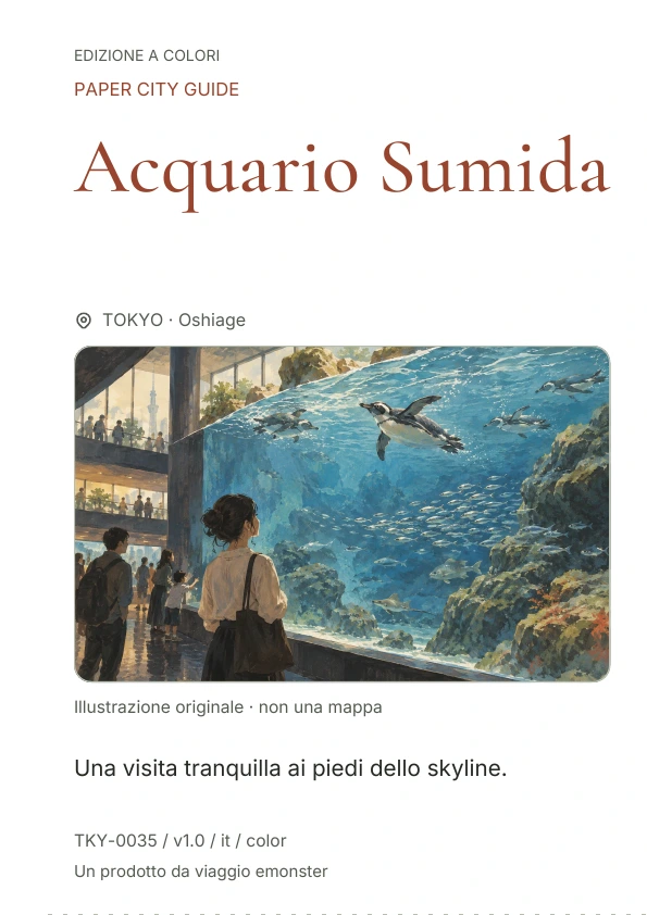 Acquario Sumida · Anteprima della copertina