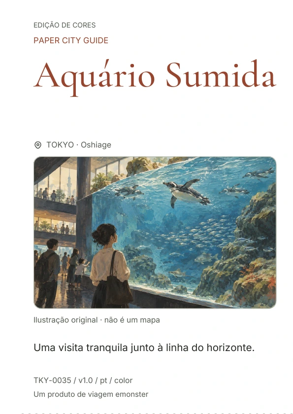 Aquário Sumida · Prévia da capa