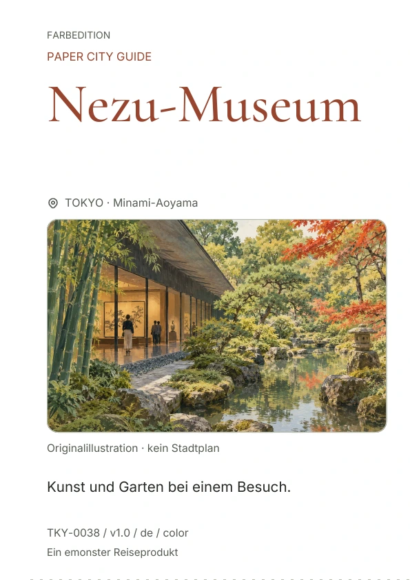 Nezu-Museum · Cover-Vorschau