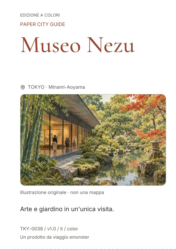 Museo Nezu · Anteprima della copertina