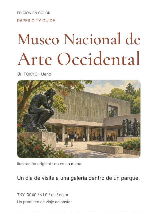 Museo Nacional de Arte Occidental · Vista previa de la portada