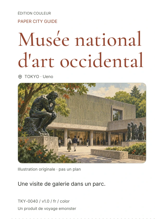 Musée national d'art occidental · Aperçu de la couverture