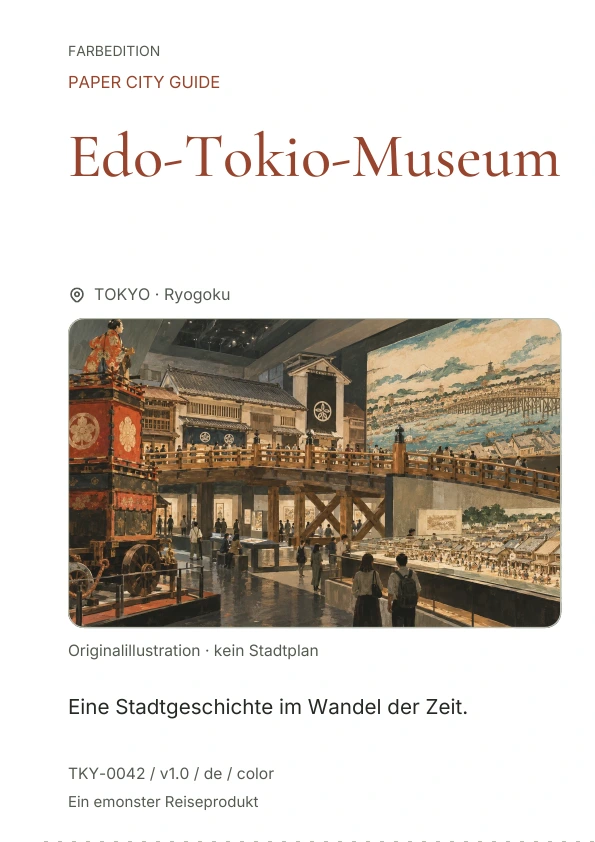 Edo-Tokio-Museum · Cover-Vorschau