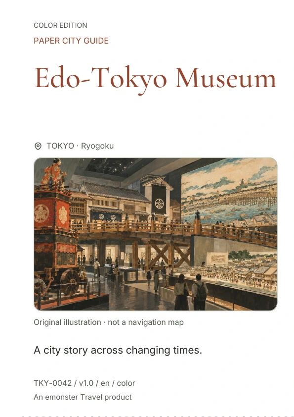 Edo-Tokyo Museum · Cover preview