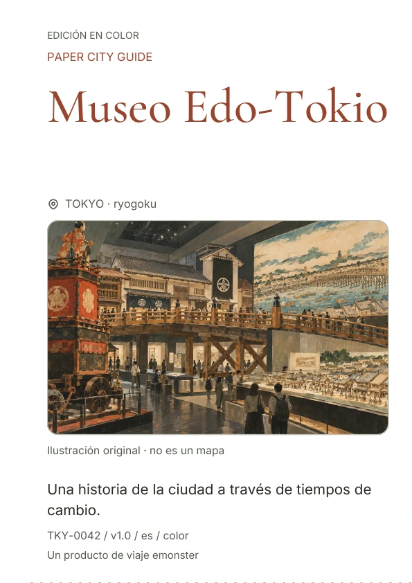 Museo Edo-Tokio · Vista previa de la portada