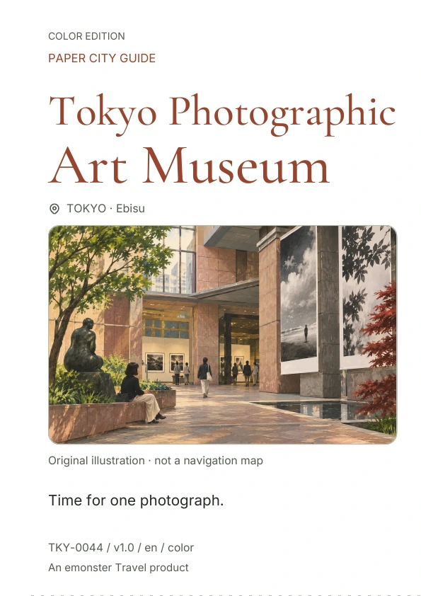 Tokyo Photographic Art Museum · Cover preview