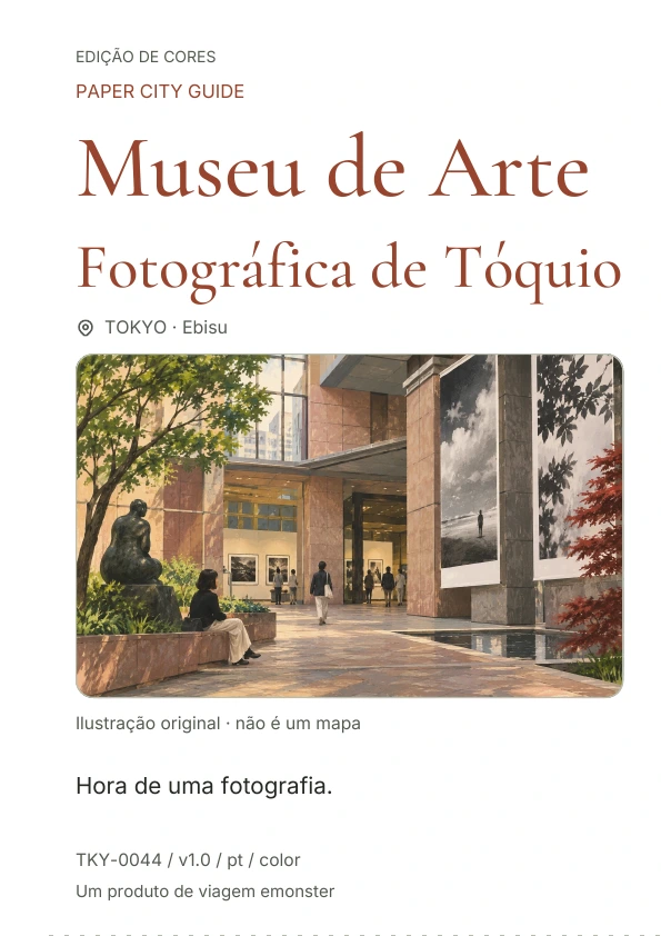 Museu de Arte Fotográfica de Tóquio · Prévia da capa