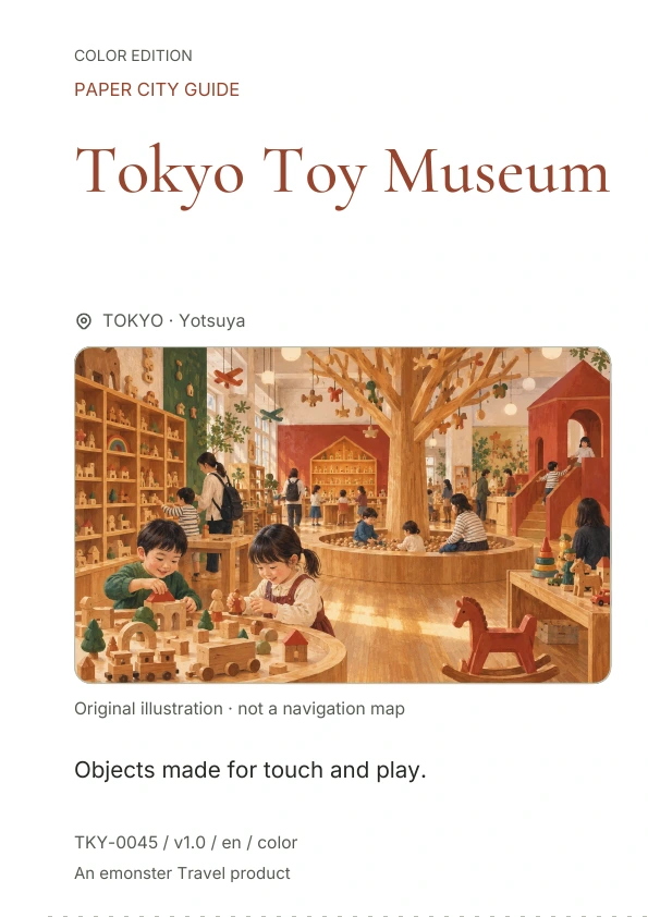 Tokyo Toy Museum · Cover preview