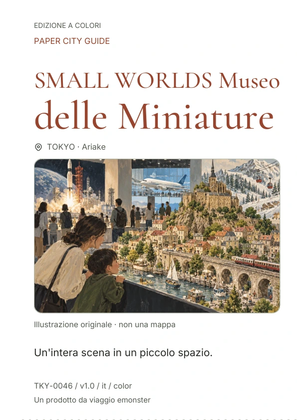SMALL WORLDS Museo delle Miniature · Anteprima della copertina