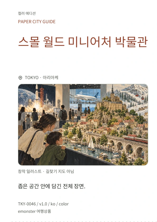 스몰 월드 미니어처 박물관 · 표지 미리보기