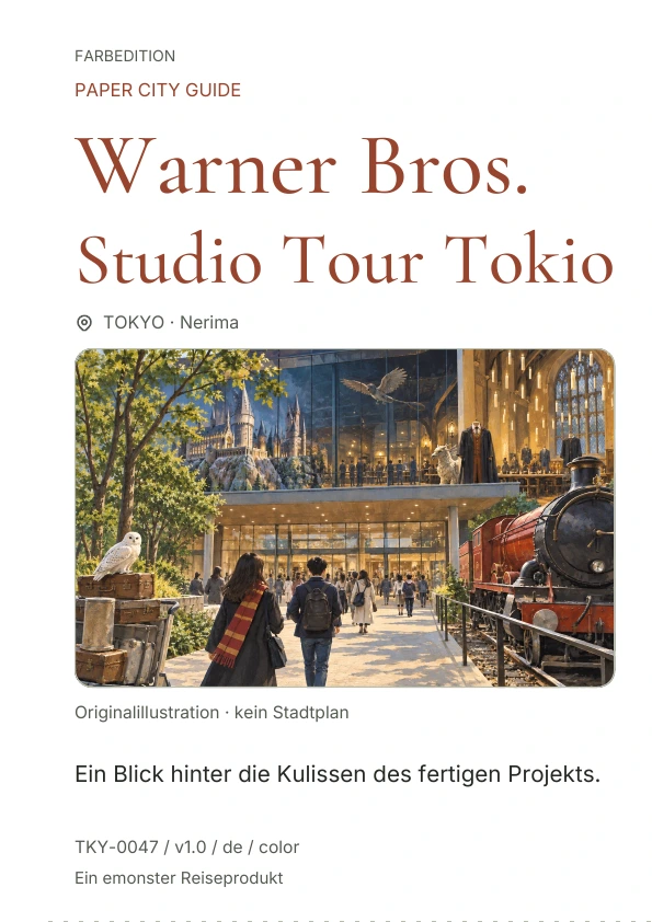 Warner Bros. Studio Tour Tokio · Cover-Vorschau