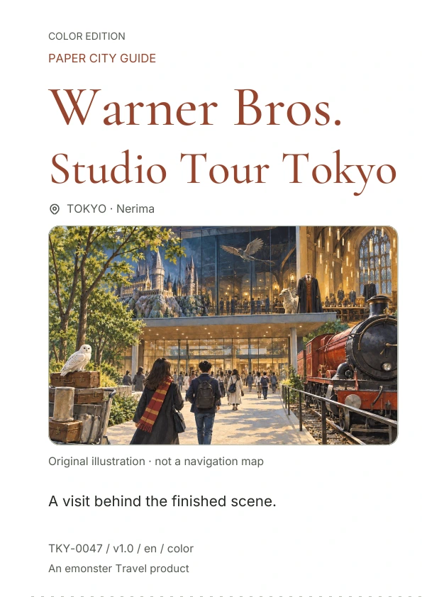 Warner Bros. Studio Tour Tokyo · Cover preview