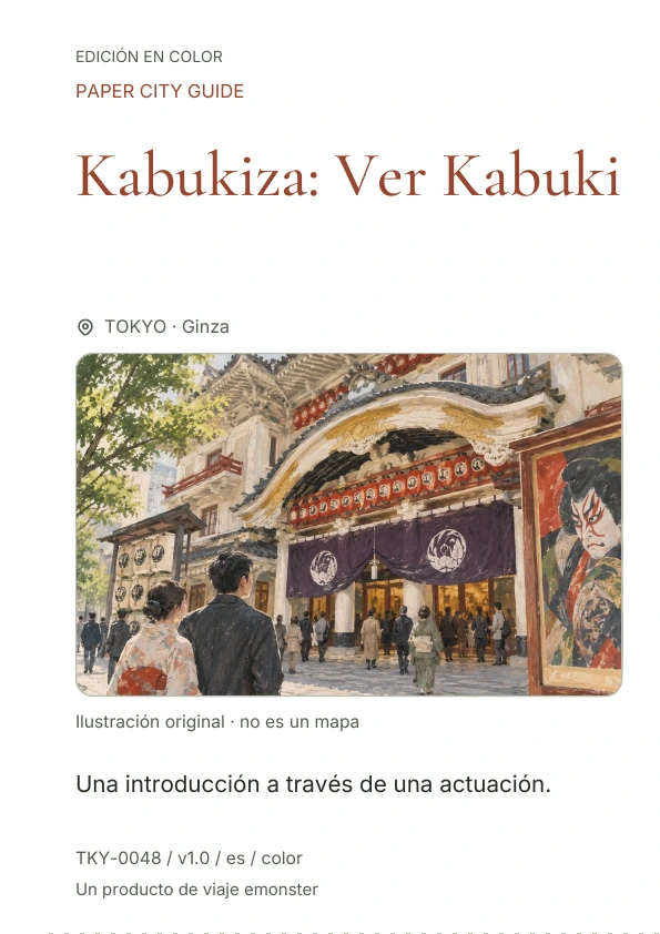 Kabukiza: Ver Kabuki · Vista previa de la portada