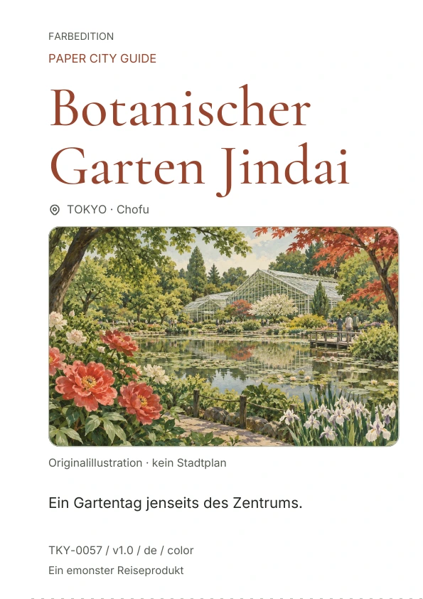 Botanischer Garten Jindai · Cover-Vorschau