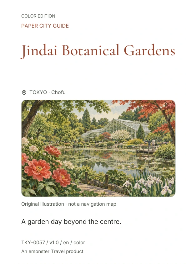 Jindai Botanical Gardens · Cover preview