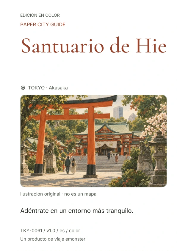Santuario de Hie · Vista previa de la portada