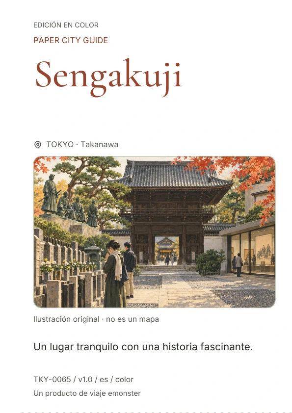 Sengakuji · Vista previa de la portada