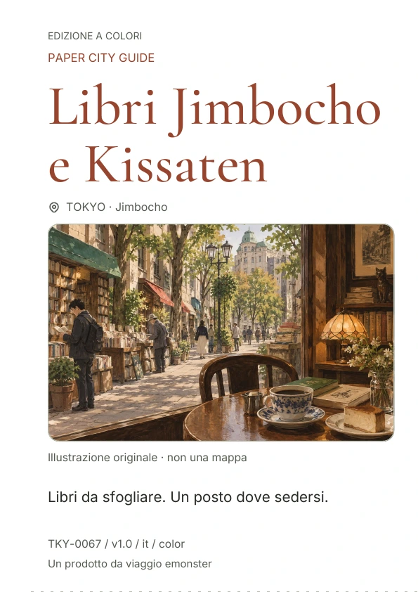 Libri Jimbocho e Kissaten · Anteprima della copertina