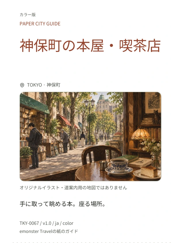 神保町の本屋・喫茶店 · 表紙のプレビュー