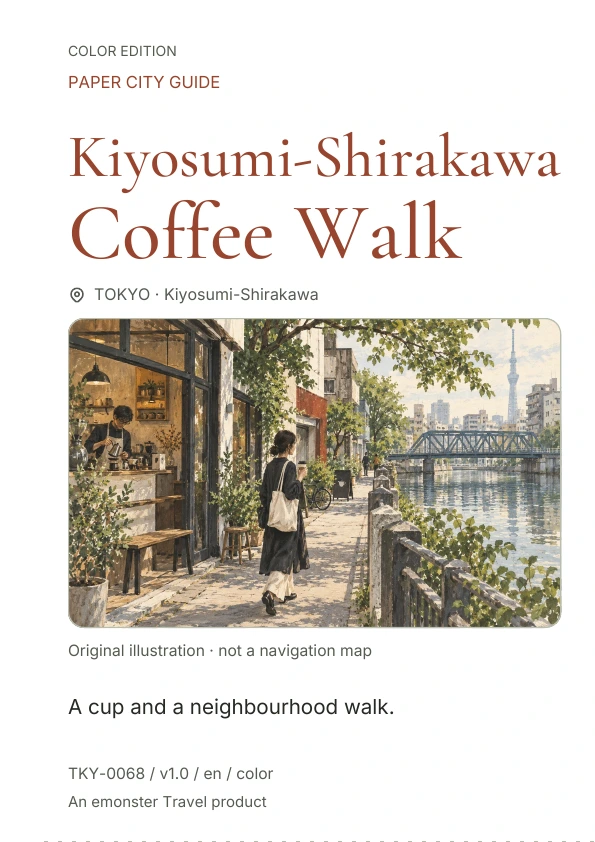 Kiyosumi-Shirakawa Coffee Walk · Cover preview