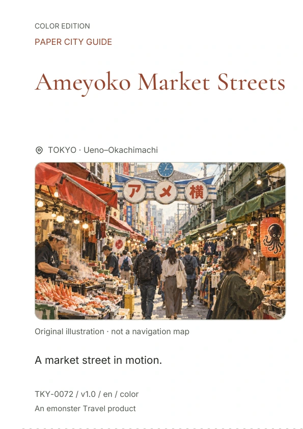Ameyoko Market Streets · Cover preview