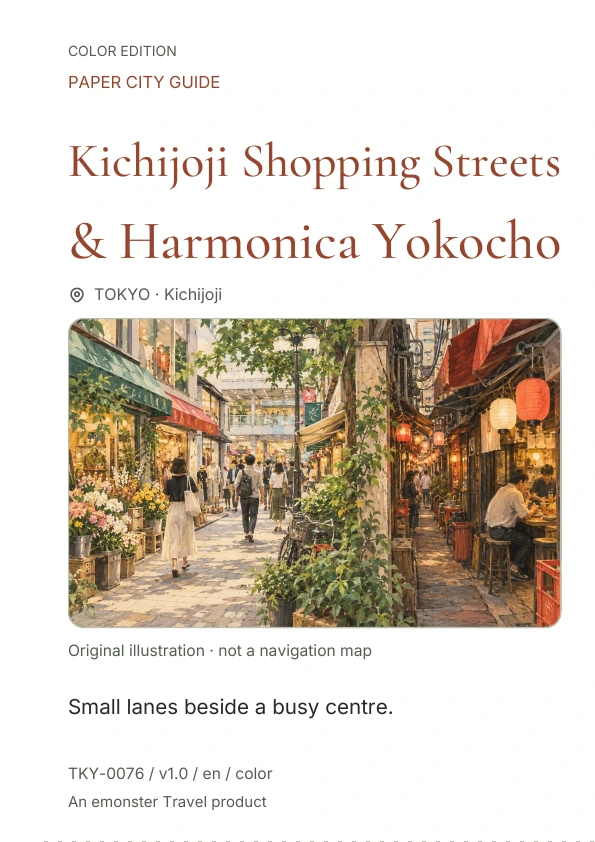 Kichijoji Shopping Streets & Harmonica Yokocho · Cover preview