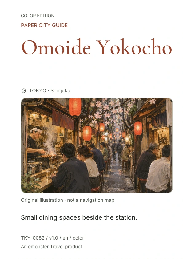 Omoide Yokocho · Cover preview