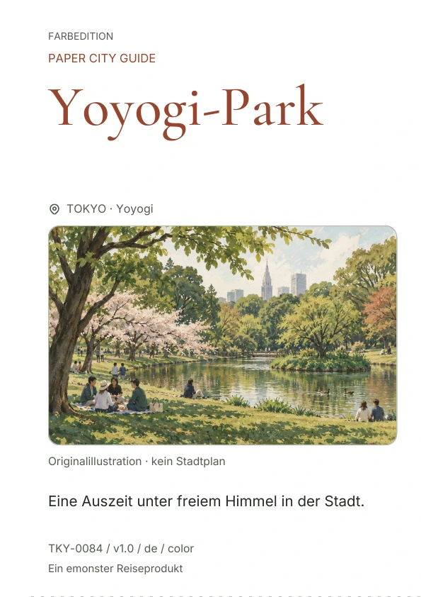 Yoyogi-Park · Cover-Vorschau