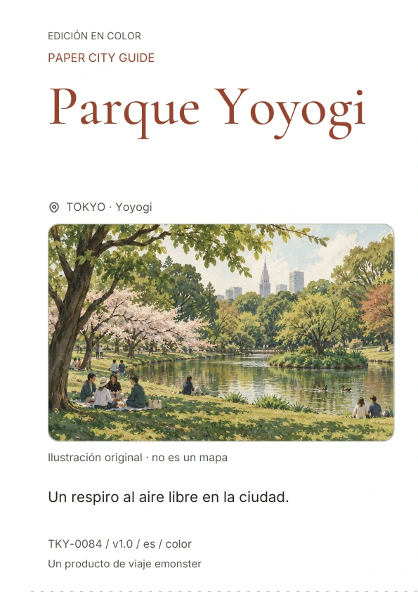 Parque Yoyogi · Vista previa de la portada