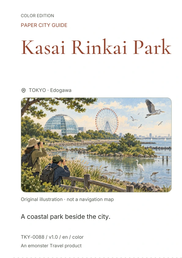 Kasai Rinkai Park · Cover preview