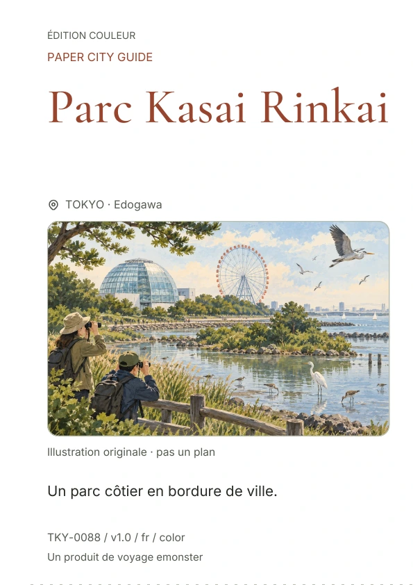 Parc Kasai Rinkai · Aperçu de la couverture