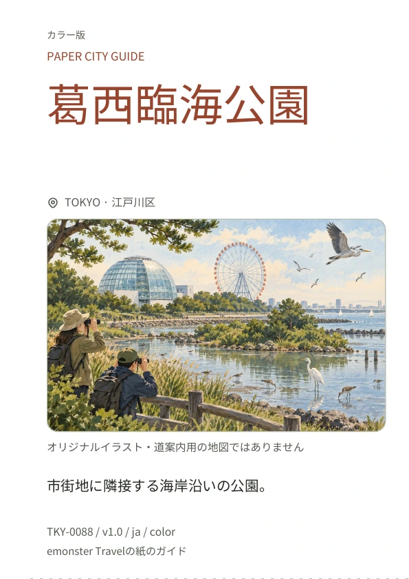 葛西臨海公園 · 表紙のプレビュー