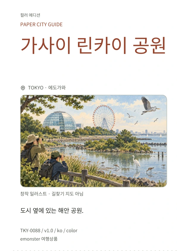 가사이 린카이 공원 · 표지 미리보기